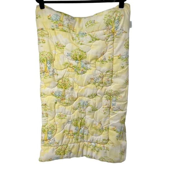 Vintage Yellow Wildlife Print Baby‎ Sleeping Bag - Picture 1 of 7